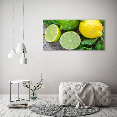 Quadro su tela Lime e limone