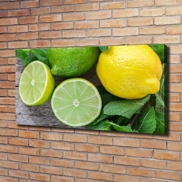 Quadro su tela Lime e limone