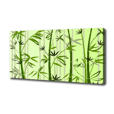 Quadro su tela Bambù