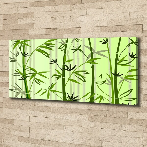 Quadro su tela Bambù