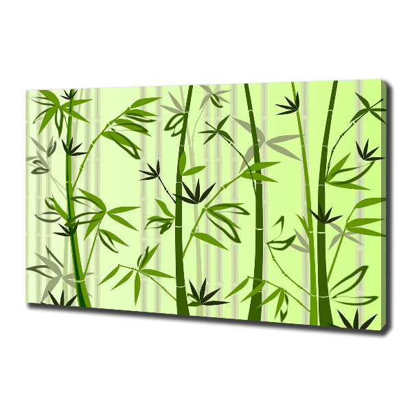 Quadro su tela Bambù