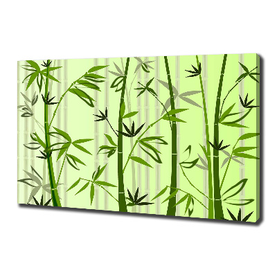 Quadro su tela Bambù