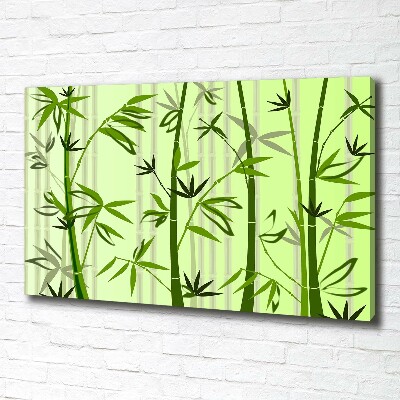 Quadro su tela Bambù
