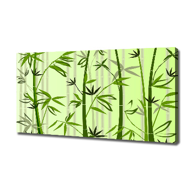 Quadro su tela Bambù