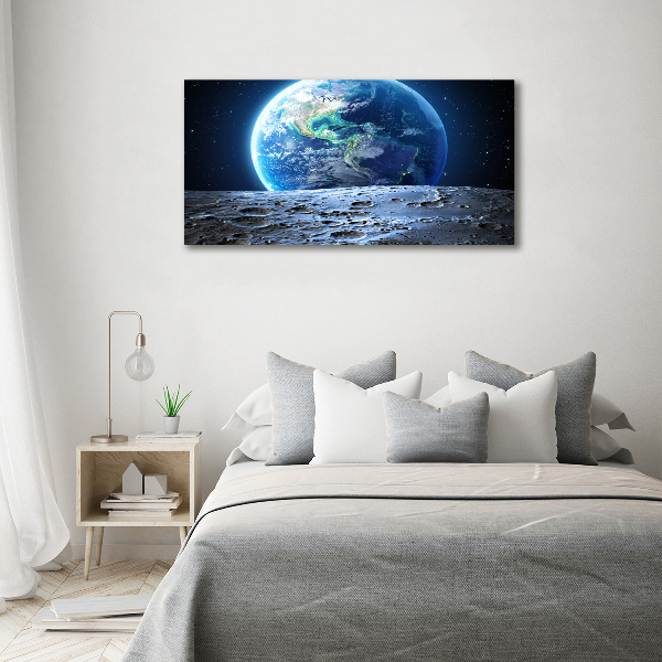 Quadro stampa su tela Pianeta Terra