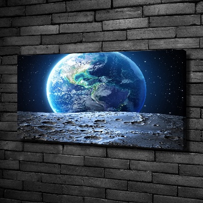 Quadro stampa su tela Pianeta Terra