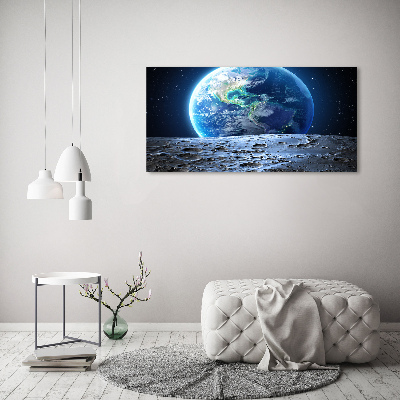 Quadro stampa su tela Pianeta Terra