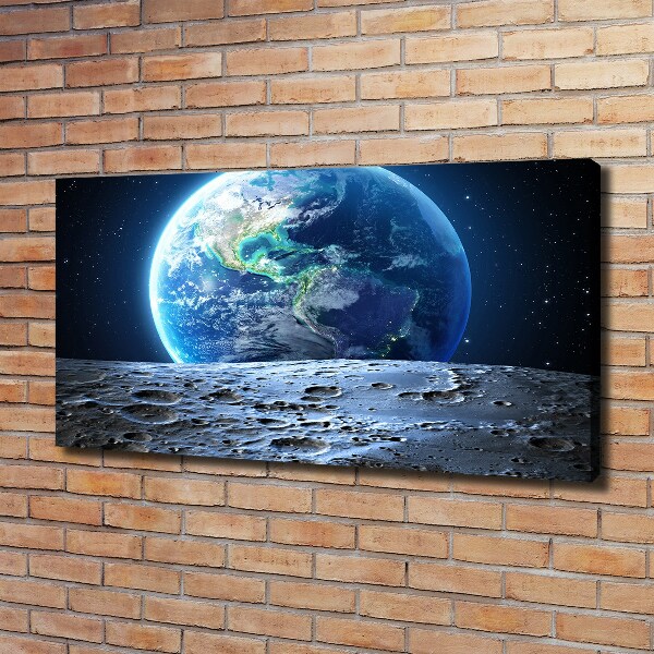 Quadro stampa su tela Pianeta Terra