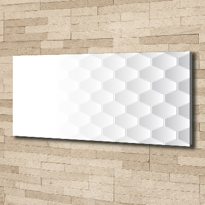 Foto quadro su tela Sfondo esagonale