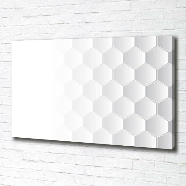 Foto quadro su tela Sfondo esagonale