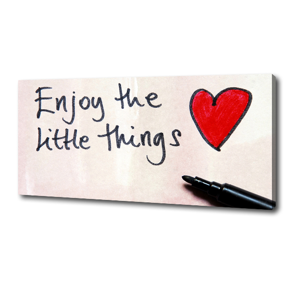 Foto quadro su tela Piccole cose