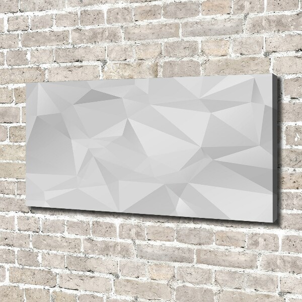 Quadro stampa su tela Triangoli astratti