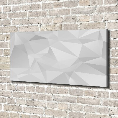 Quadro stampa su tela Triangoli astratti