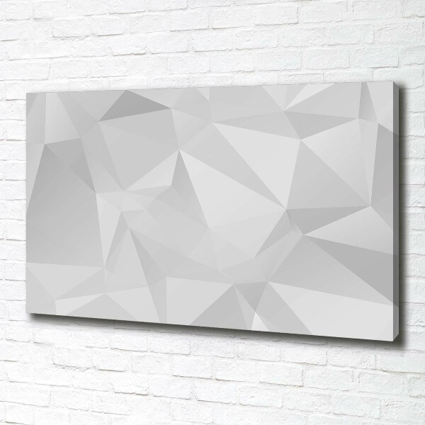 Quadro stampa su tela Triangoli astratti