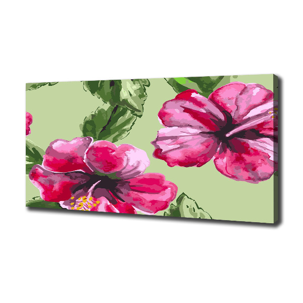 Quadro stampa su tela Fiori hawaiani