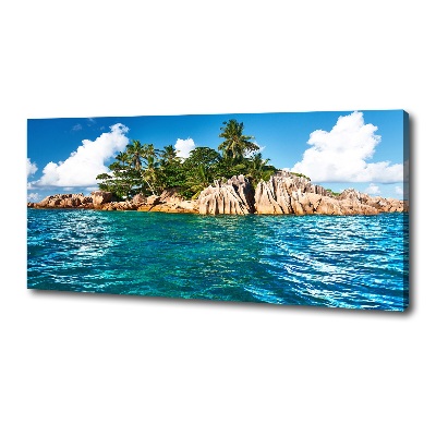 Foto quadro su tela Isola tropicale