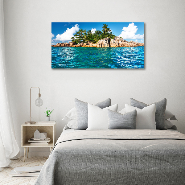Foto quadro su tela Isola tropicale