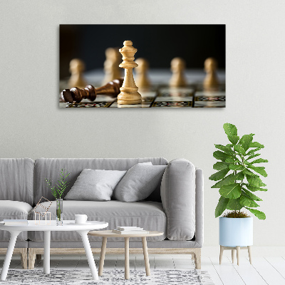 Quadro stampa su tela Scacchi