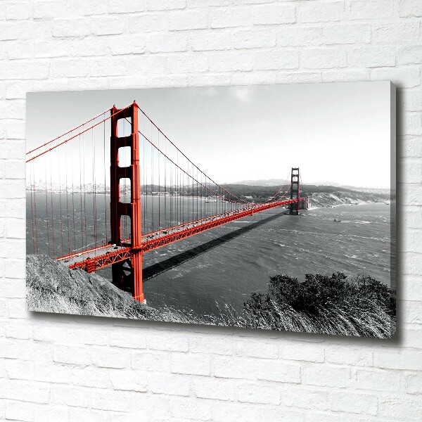 Quadro su tela Ponte di San Francisco