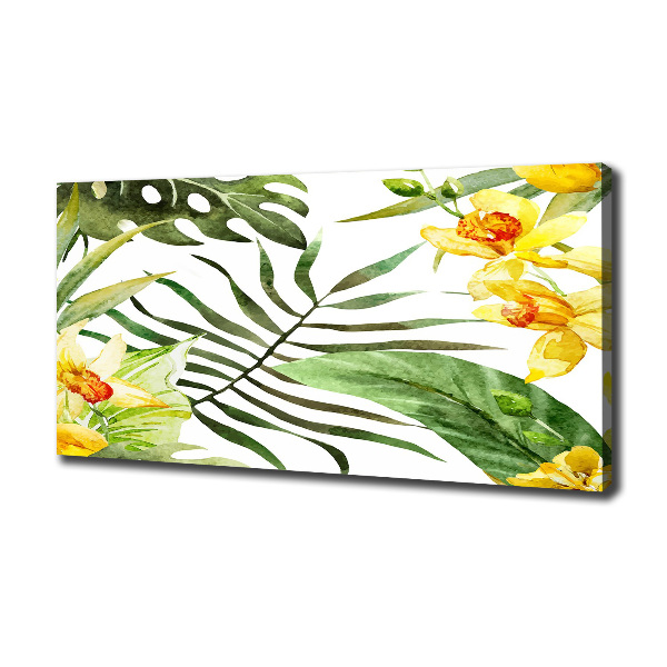 Foto quadro su tela Fiori tropicali