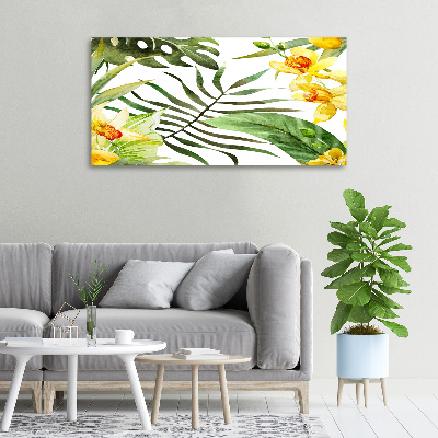 Foto quadro su tela Fiori tropicali