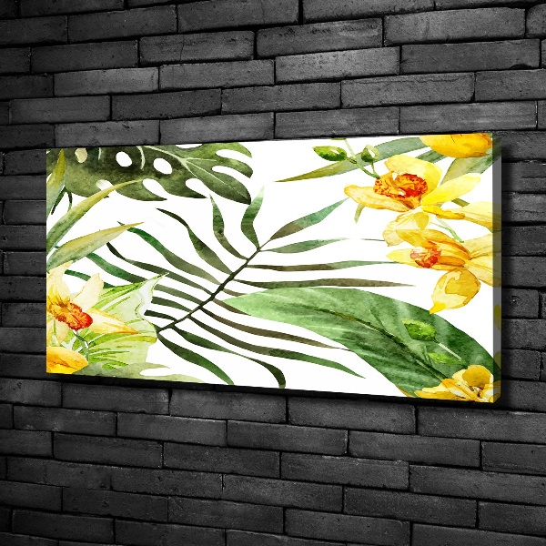 Foto quadro su tela Fiori tropicali