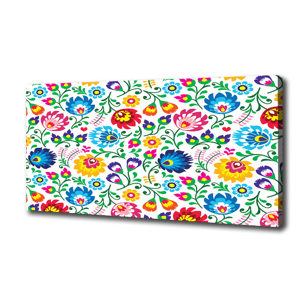 Quadro stampa su tela Modello etnico