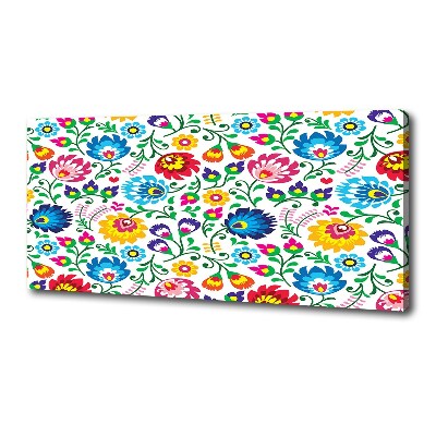 Quadro stampa su tela Modello etnico