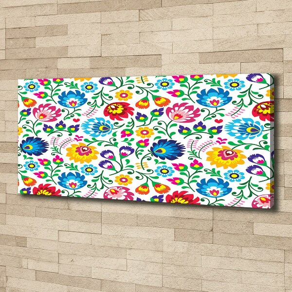 Quadro stampa su tela Modello etnico