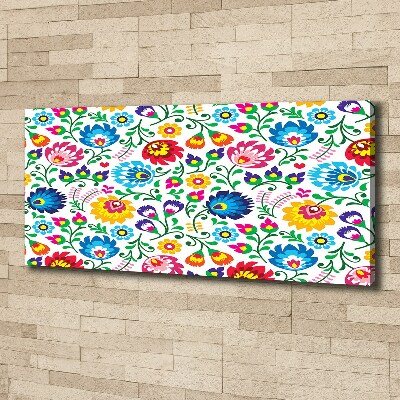 Quadro stampa su tela Modello etnico