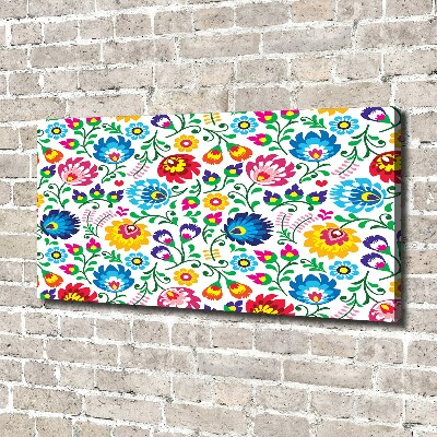 Quadro stampa su tela Modello etnico