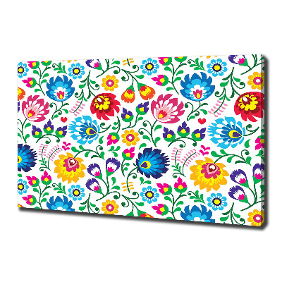 Quadro stampa su tela Modello etnico