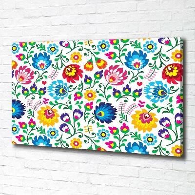 Quadro stampa su tela Modello etnico