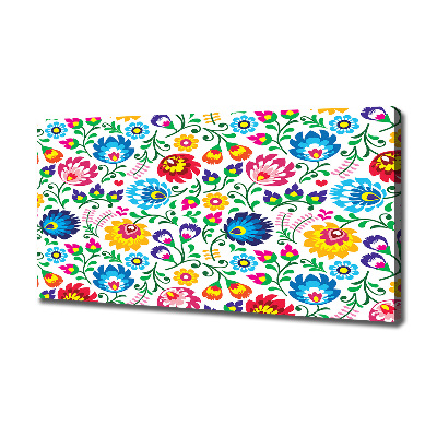 Quadro stampa su tela Modello etnico