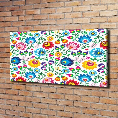 Quadro stampa su tela Modello etnico