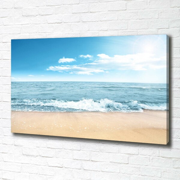 Foto quadro su tela Spiaggia