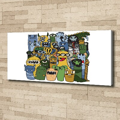 Foto quadro su tela Mostri pazzi