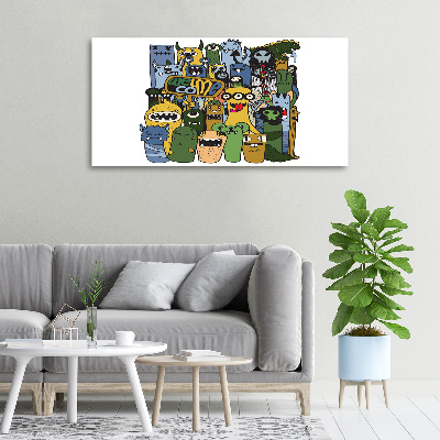 Foto quadro su tela Mostri pazzi