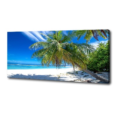 Quadro su tela Spiaggia tropicale
