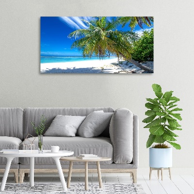 Quadro su tela Spiaggia tropicale