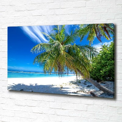 Quadro su tela Spiaggia tropicale