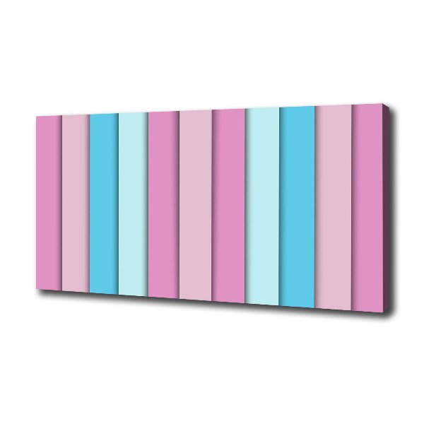 Quadro su tela Strisce colorate