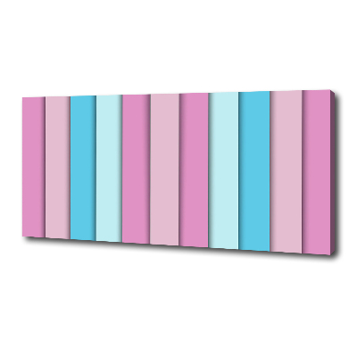 Quadro su tela Strisce colorate