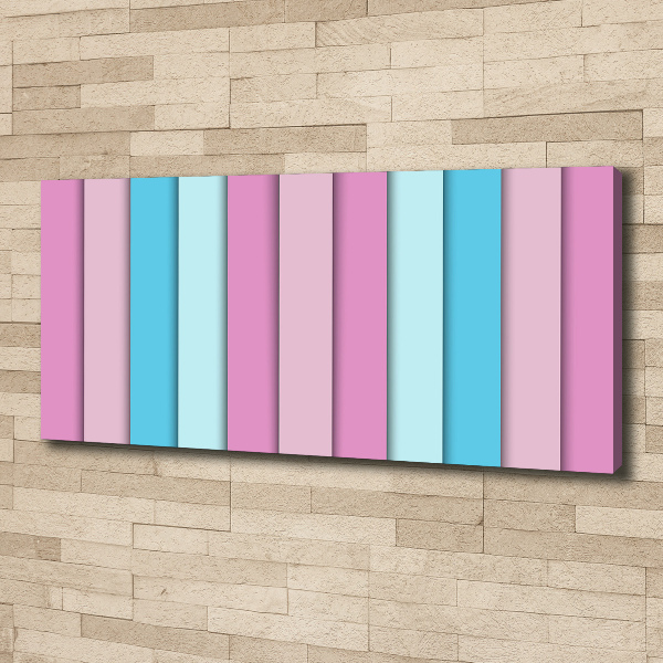 Quadro su tela Strisce colorate