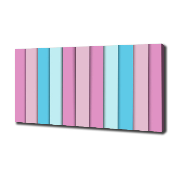 Quadro su tela Strisce colorate