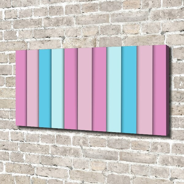 Quadro su tela Strisce colorate