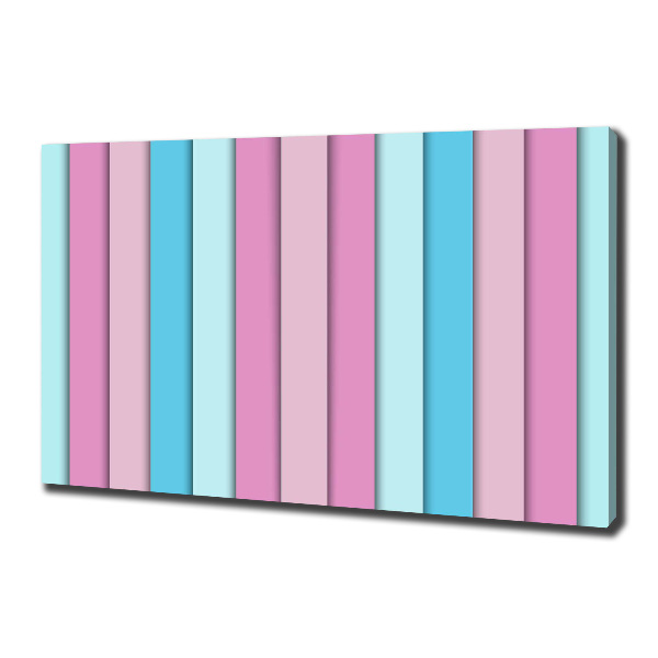 Quadro su tela Strisce colorate