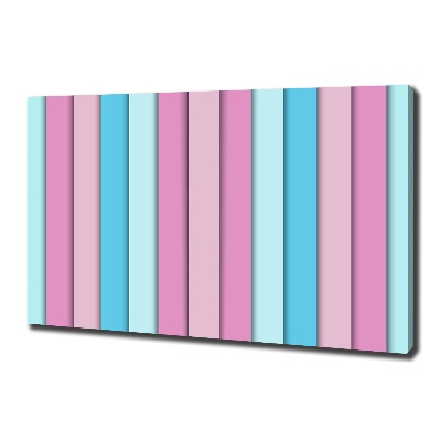 Quadro su tela Strisce colorate