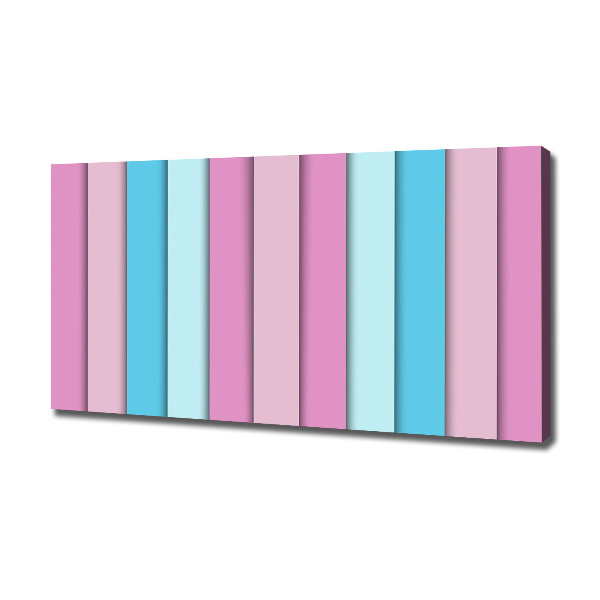 Quadro su tela Strisce colorate