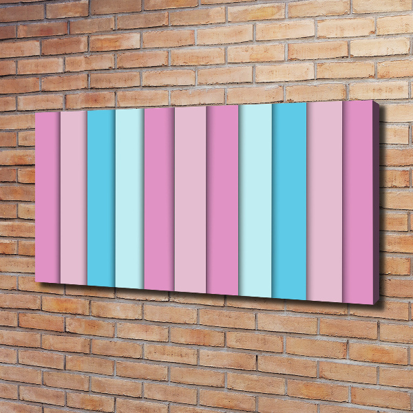 Quadro su tela Strisce colorate